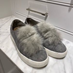 Steve Madden Pom Pom Sneakers